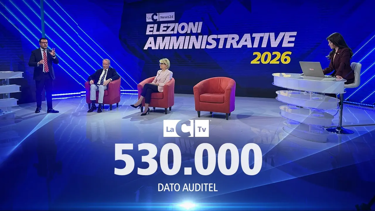 LaC Network, boom di ascolti per la maratona elettorale dedicata alle Comunali: oltre 530mila contatti Auditel\n