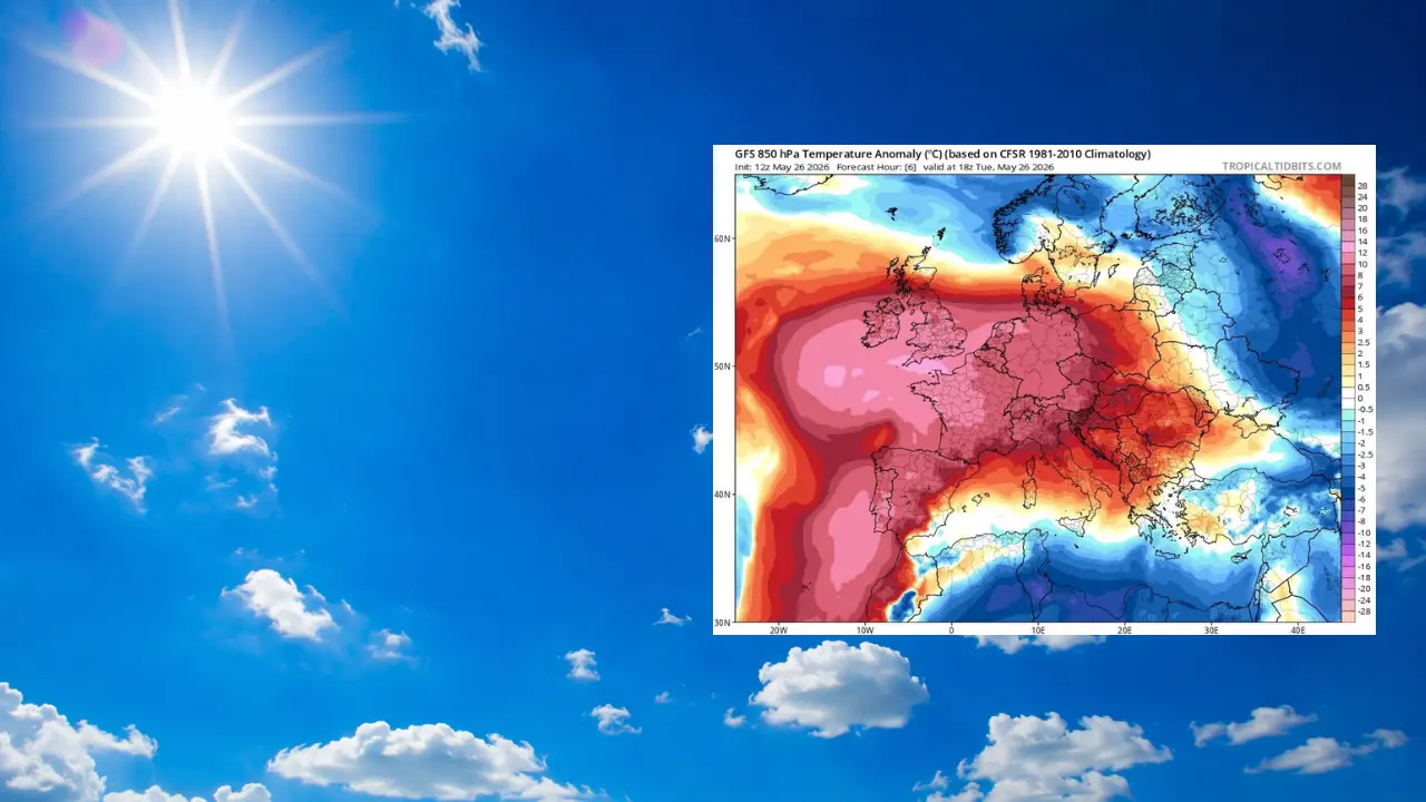 Estate anticipata,\u00A0caldo africano sulla Calabria (con qualche pioggia) mentre\u00A0l’Europa boccheggia: 35 gradi a Londra\n