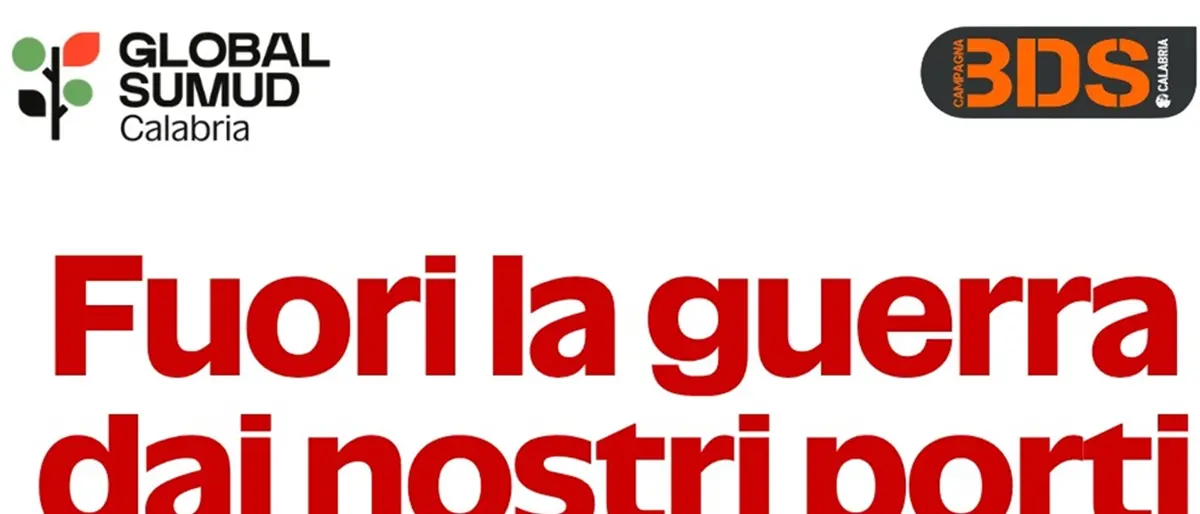 Porti contro la filiera bellica e l'economia di guerra, venerdì presidio davanti allo scalo di Gioia Tauro\n