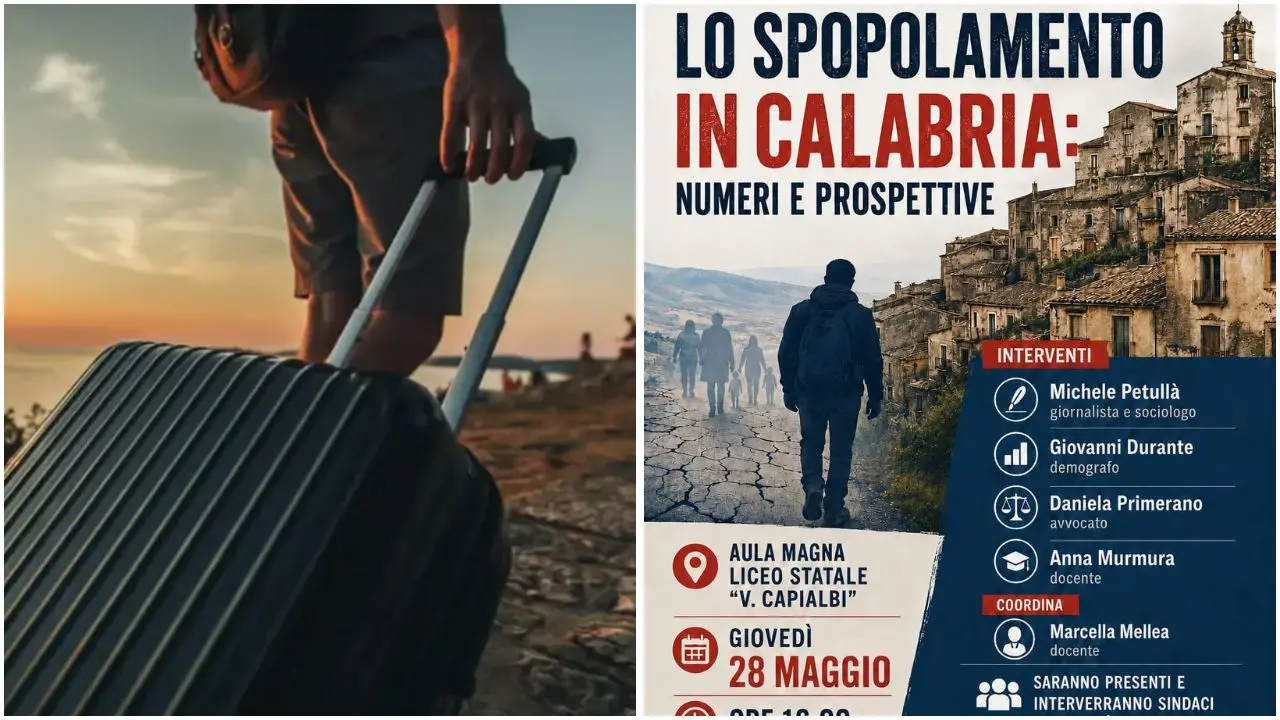 Spopolamento, a Vibo prima uscita dell'Osservatorio demografico: «Non è un destino inevitabile»\n