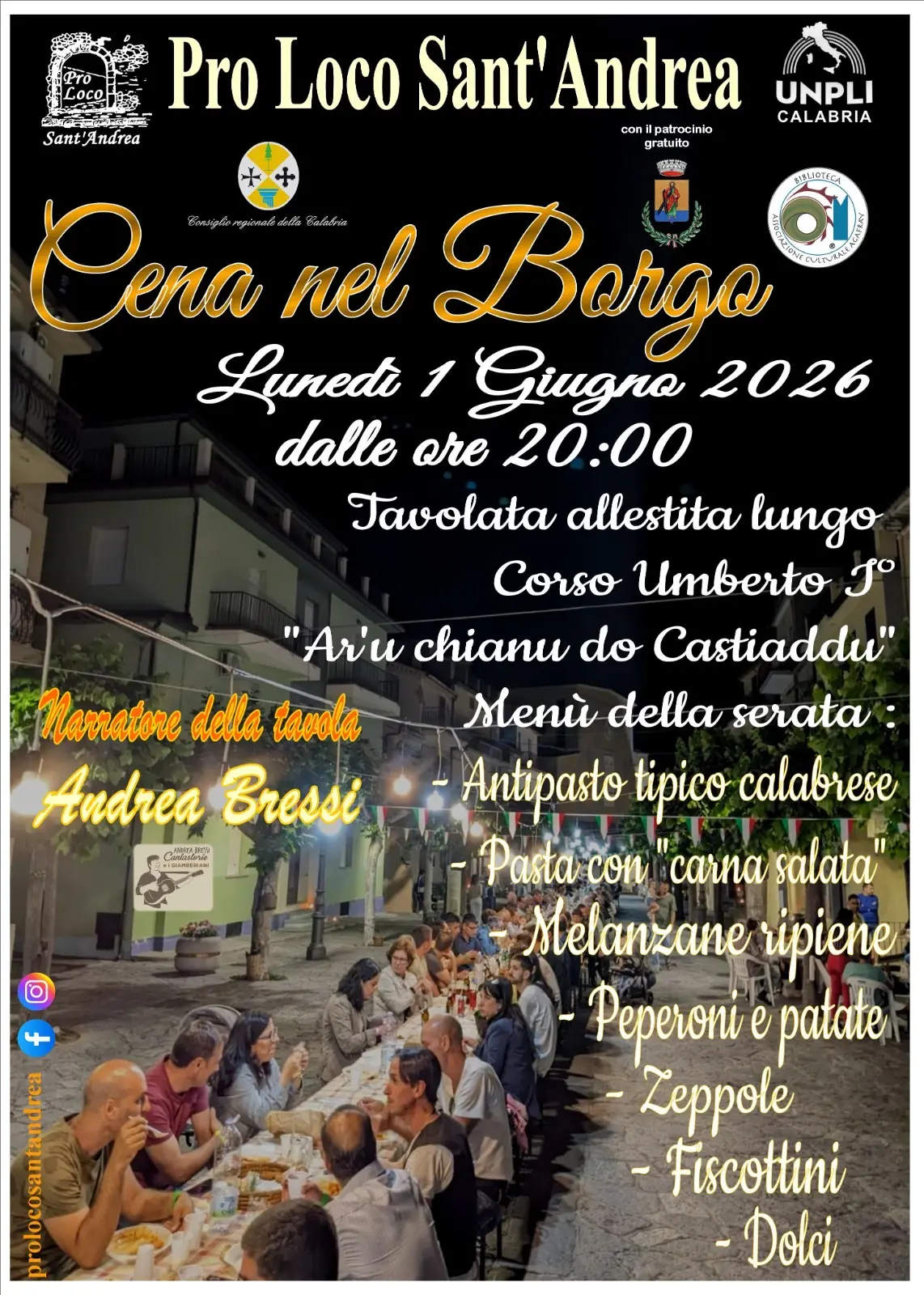 Sant'Andrea Apostolo dello Ionio: il primo\u00A0giugno torna \"Na jornata aru pajisi\", tra borgo, gusto e favole\n
