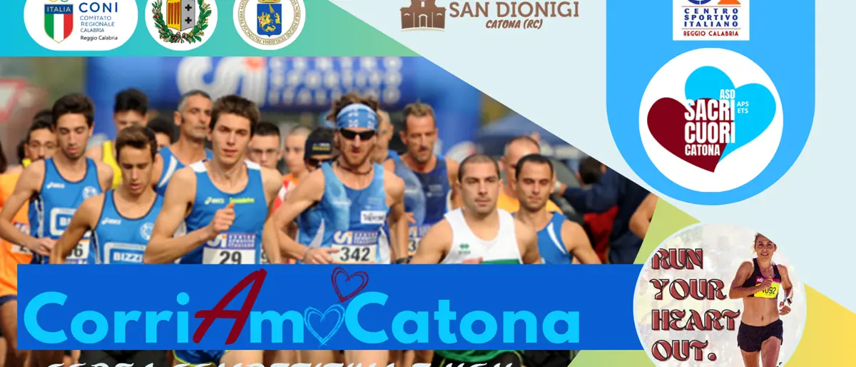“Insieme è più bello”,\u00A0domenica 7 giugno la\u00A0CorriAmoCatona\n