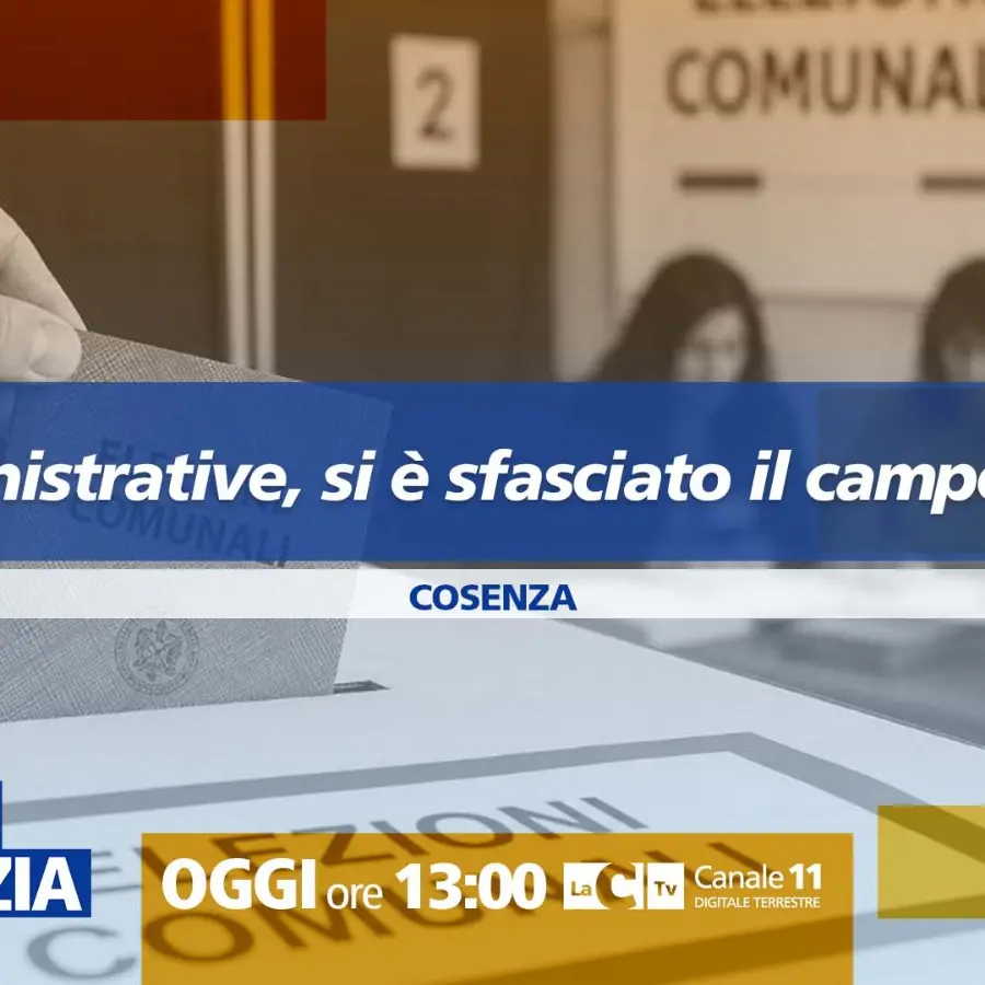 Amministrative in Calabria: si è sfasciato il campo largo? Il focus a\u00A0Dentro la Notizia\n