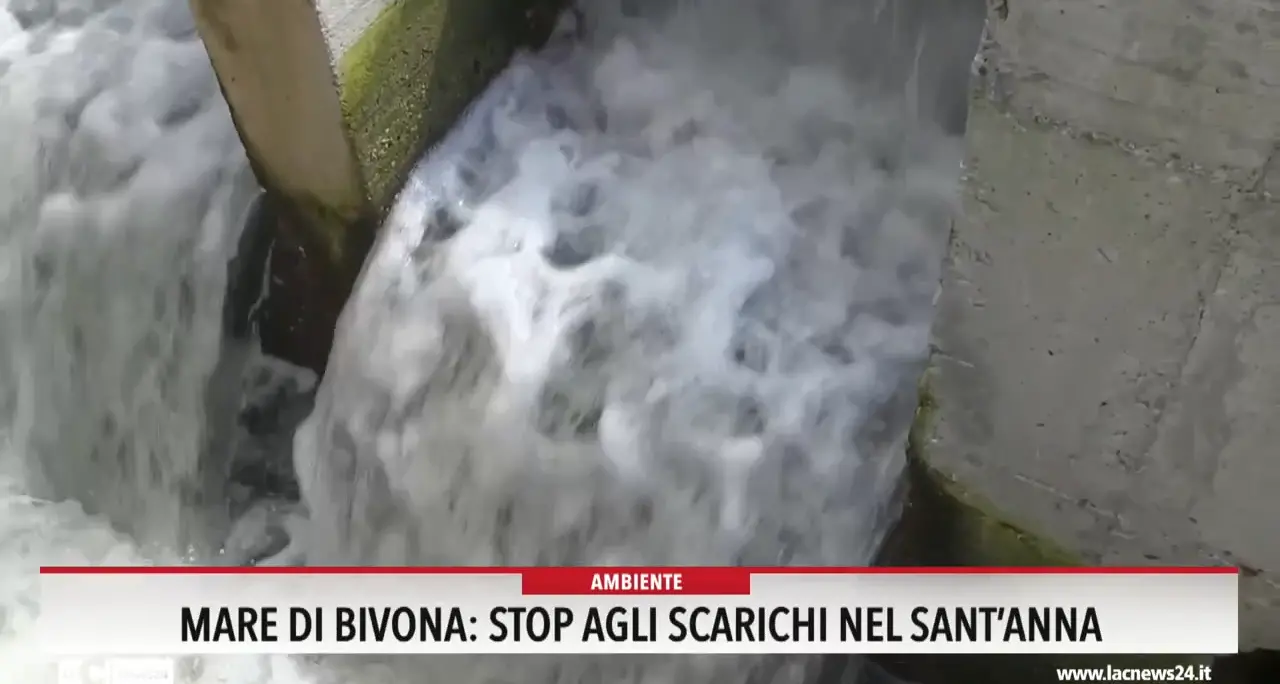 Mare di Bivona: stop agli scarichi nel Sant'Anna