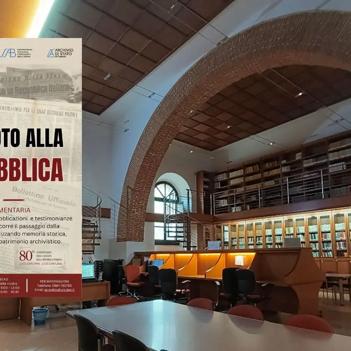 L’Archivio di Stato di Cosenza dedica una mostra al referendum istituzionale del 2 giugno 1946\n\n\n