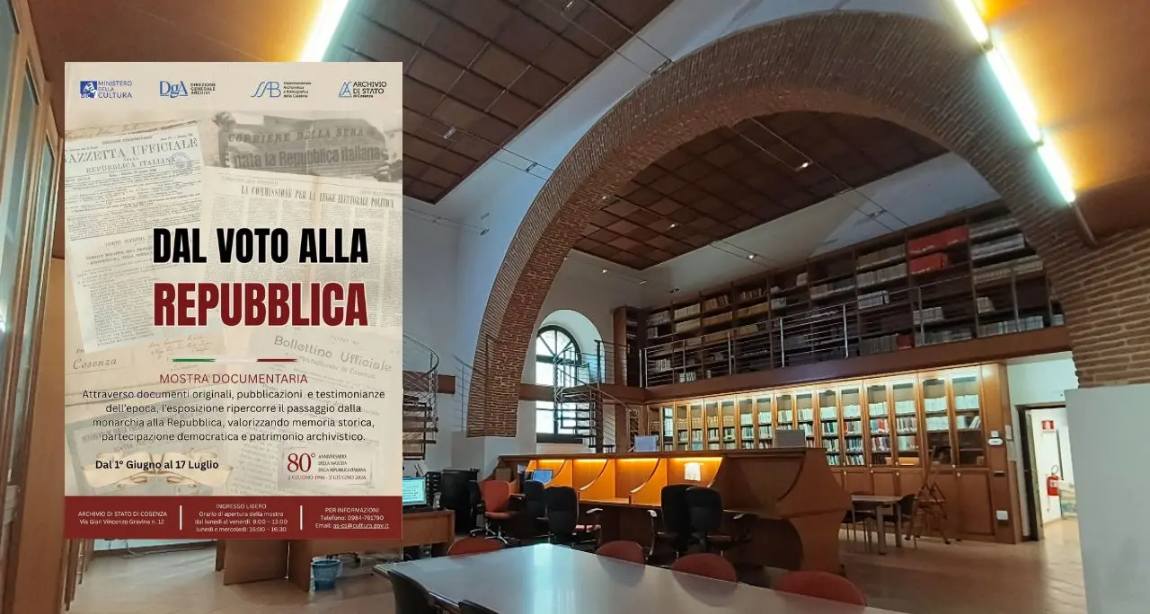 L’Archivio di Stato di Cosenza dedica una mostra al referendum istituzionale del 2 giugno 1946\n\n\n