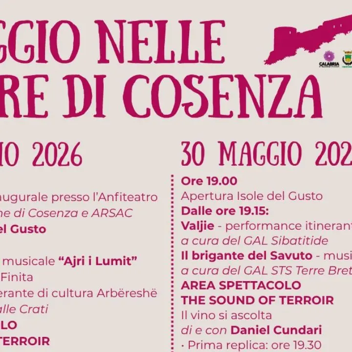 Viaggio nelle Terre di Cosenza, Villa Vecchia diventa mappa del gusto locale\n