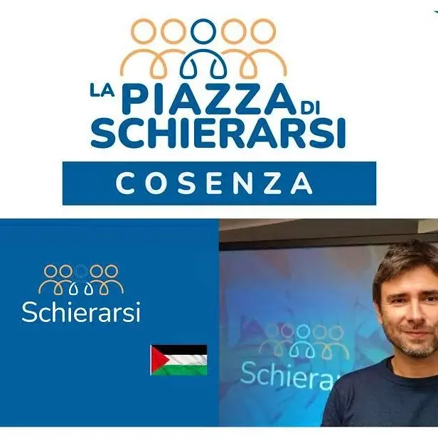 Nasce a Cosenza la “Piazza Schierarsi”: il presidio civico che fa capo ad Alessandro Di Battista\n\n\n