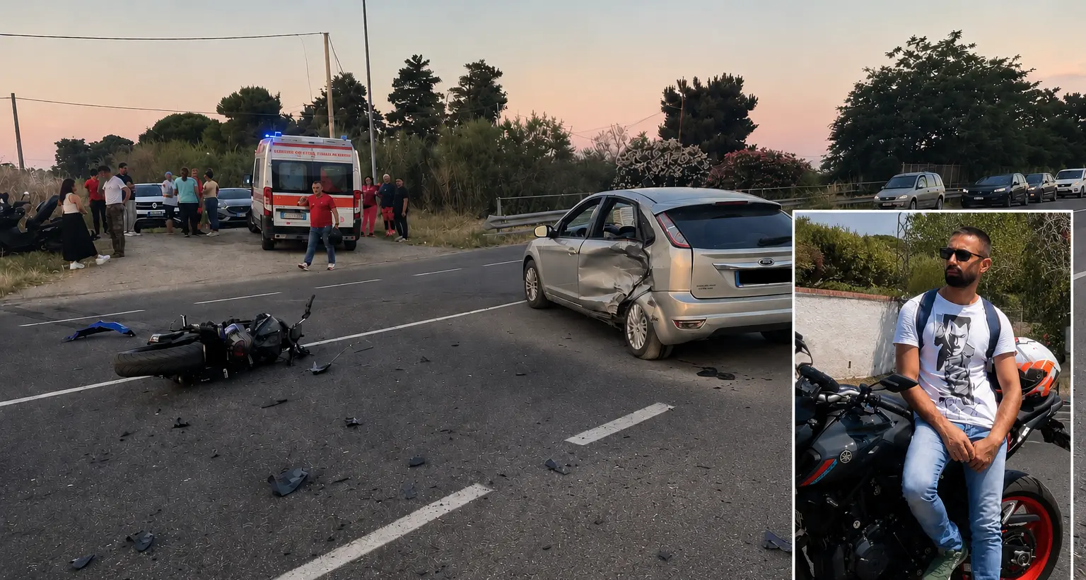 Scontro tra auto e moto sulla statale 106 a Corigliano Rossano: aperta un’inchiesta sulla morte di Pietro Aloisio\n