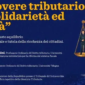 A Rende il confronto sul fisco tra equità e solidarietà: il Rotary porta in Calabria i massimi esperti del diritto tributario\n