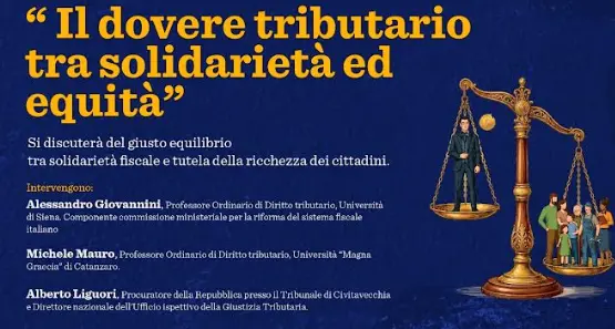 A Rende il confronto sul fisco tra equità e solidarietà: il Rotary porta in Calabria i massimi esperti del diritto tributario\n