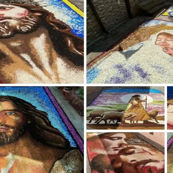 Infiorata di Potenzoni, al via la 32esima edizione: così la piccola frazione di Briatico diventa un’opera d’arte\n