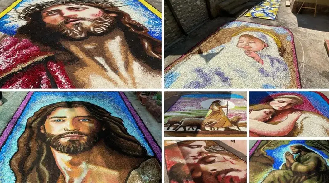 Infiorata di Potenzoni, al via la 32esima edizione: così la piccola frazione di Briatico diventa un’opera d’arte\n