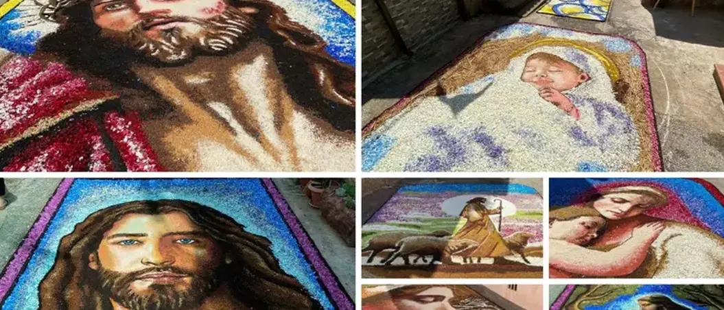 Infiorata di Potenzoni, al via la 32esima edizione: così la piccola frazione di Briatico diventa un’opera d’arte\n