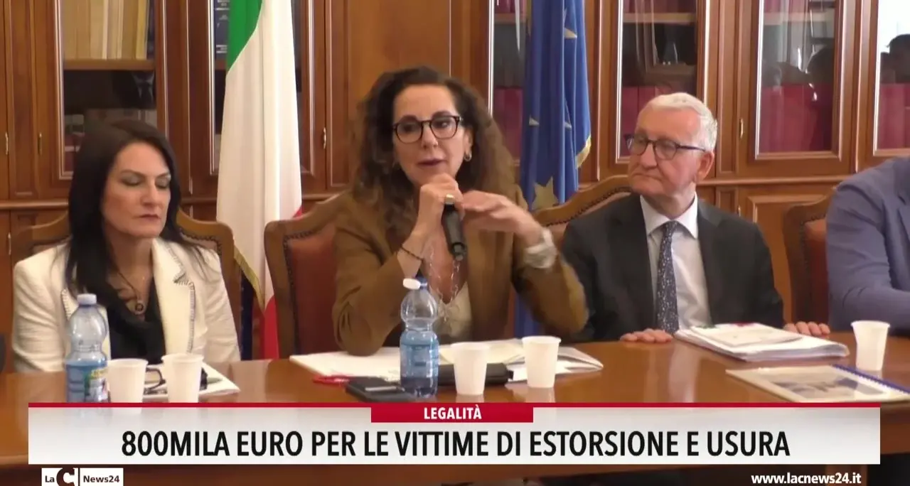 800mila euro per le vittime di estorsione e usura
