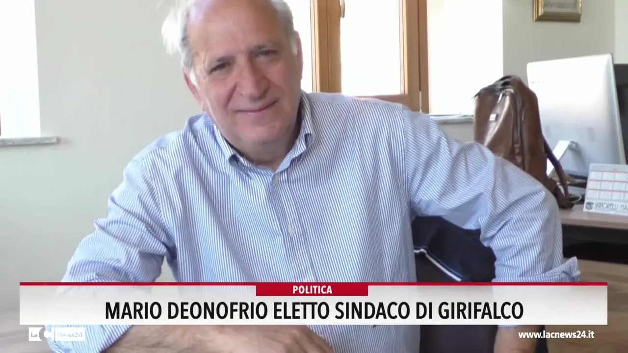 Mario Deonofrio eletto sindaco di Girifalco