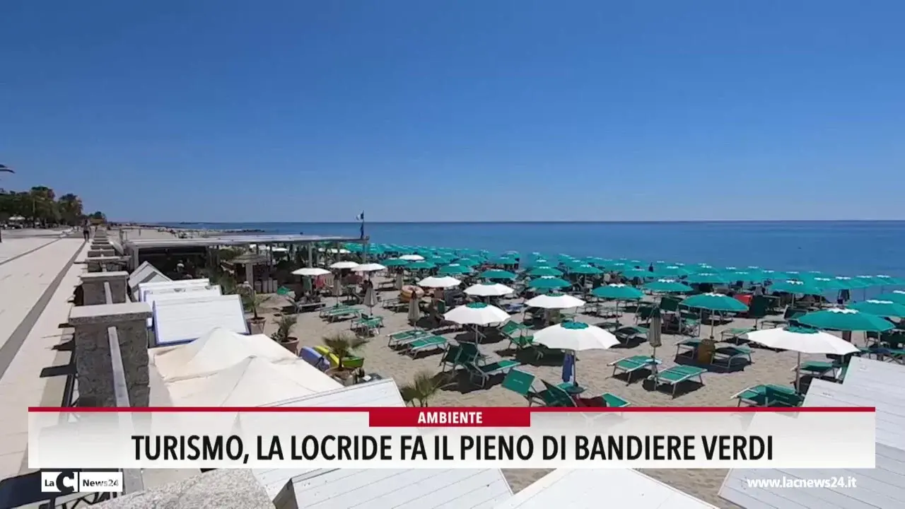Turismo, la Locride fa il pieno di Bandiere verdi
