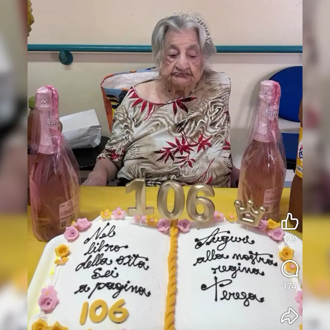 Grisolia festeggia Teresa Crusco, 106 anni tra memoria, affetto e comunità nel borgo\n