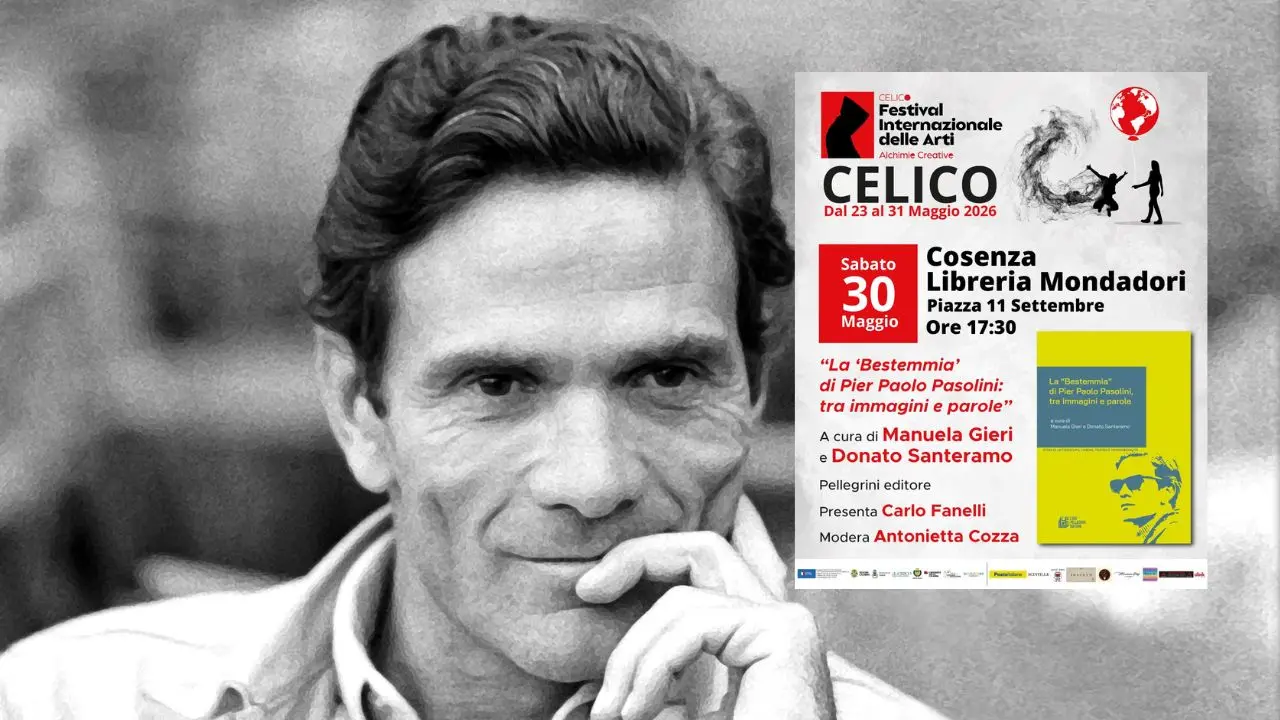 Il Festival delle Arti di Celico si sposta a Cosenza e rende omaggio a Pier Paolo Pasolini\n