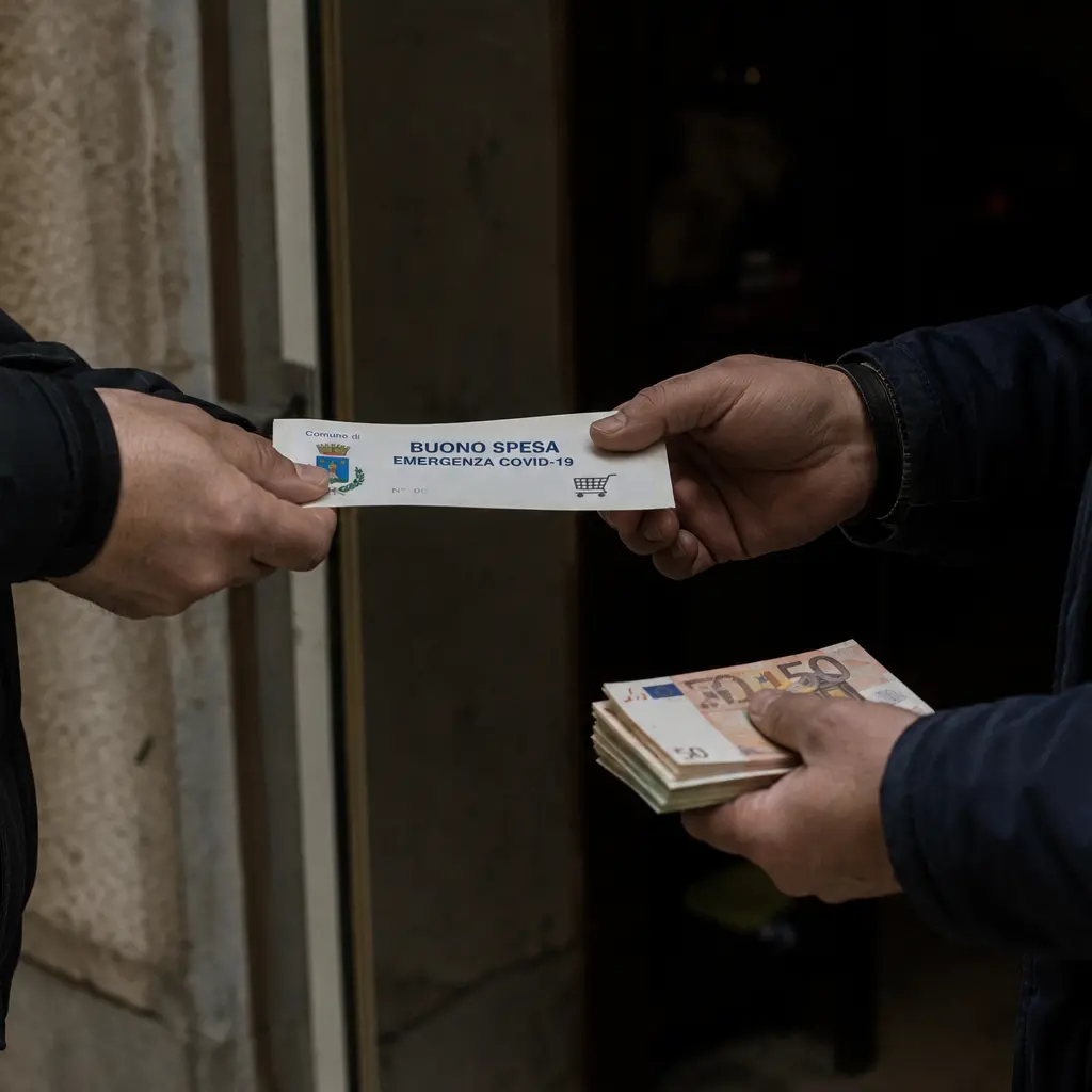 <p>Voti, telefonini e \"buoni spesa\", così la 'ndrangheta ha <span style=\"color:hsl(0, 75%, 60%);\">inquinato la democrazia</span> nella Presila catanzarese</p>