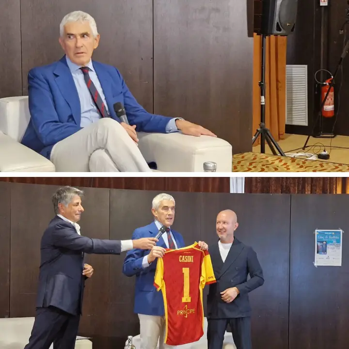 Pier Ferdinando Casini a Catanzaro: «Sulla legge elettorale serve un compromesso vero, non di facciata»\n