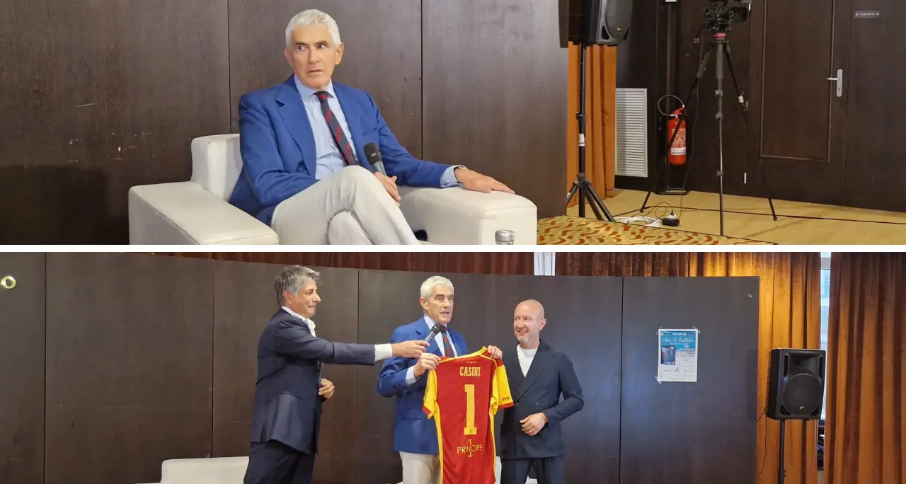 Pier Ferdinando Casini a Catanzaro: «Sulla legge elettorale serve un compromesso vero, non di facciata»\n