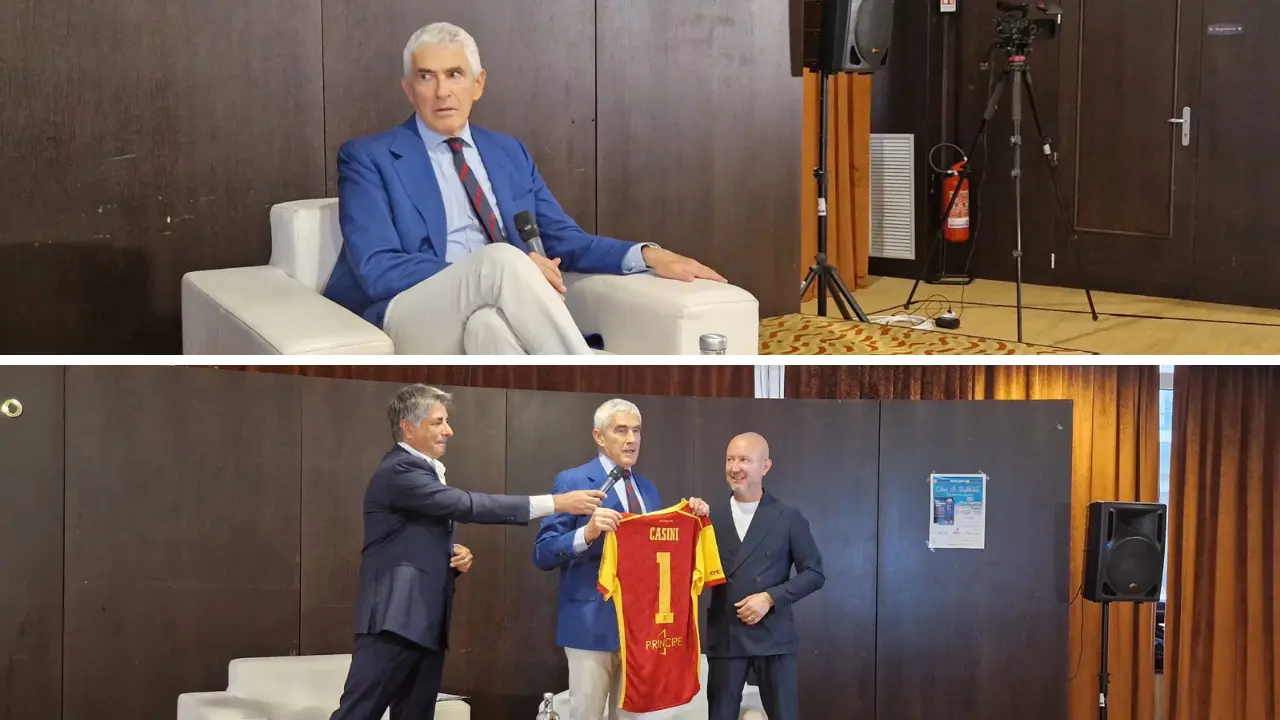 Pier Ferdinando Casini a Catanzaro: «Sulla legge elettorale serve un compromesso vero, non di facciata»\n
