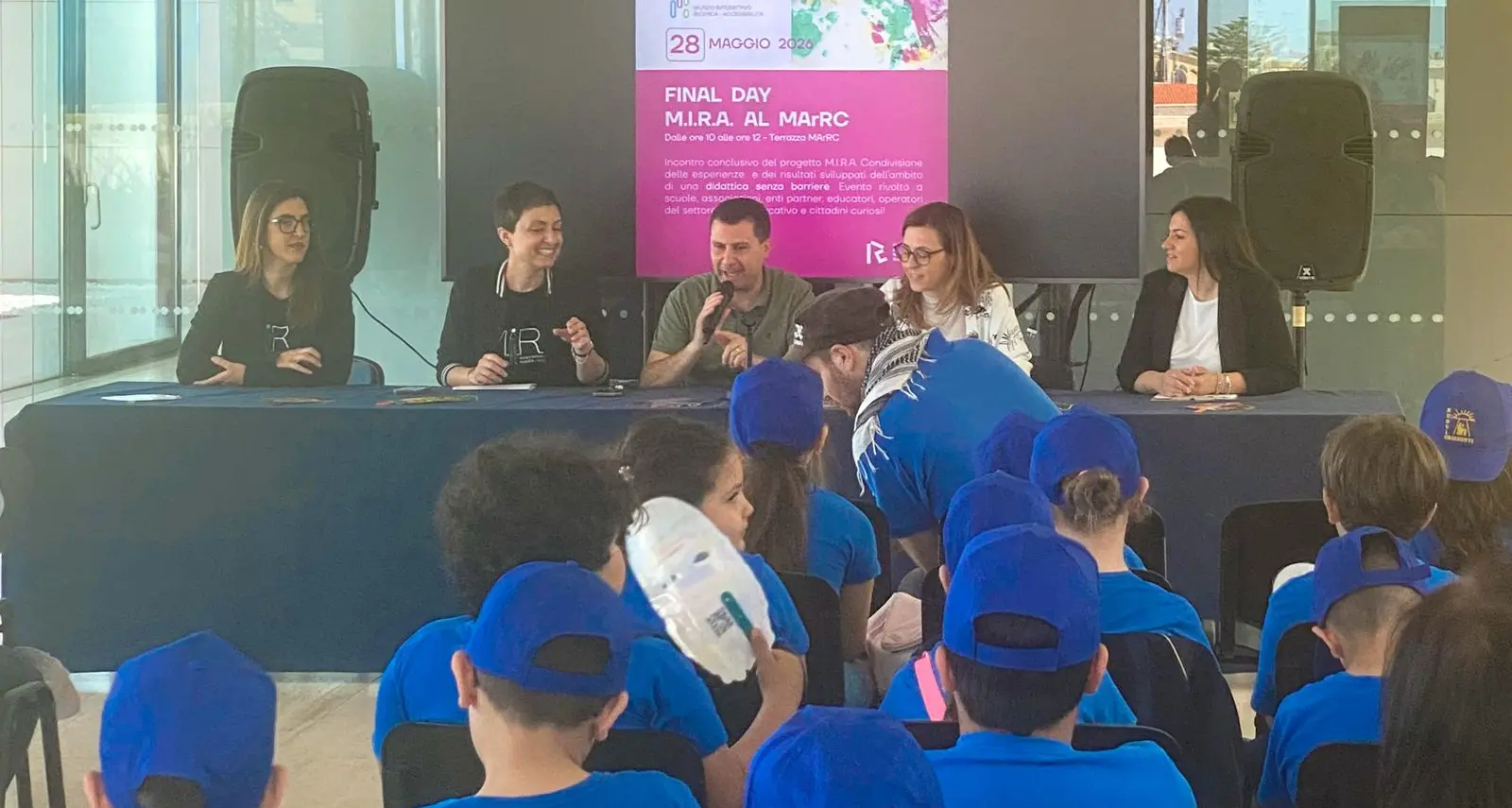 Grande partecipazione al MArRC per l’evento conclusivo del progetto\n\n“M.I.R.A. – Museo Interattivo Ricerca e Accessibilità”\n