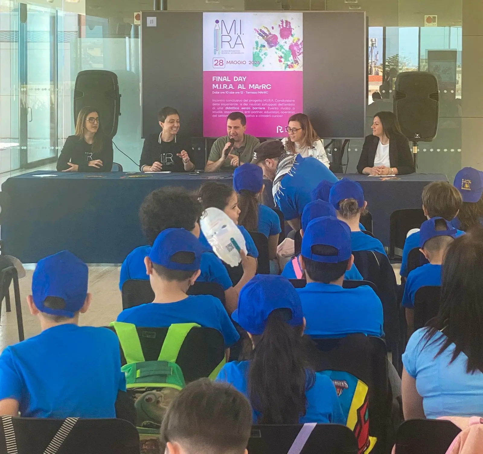 Grande partecipazione al MArRC per l’evento conclusivo del progetto\n\n“M.I.R.A. – Museo Interattivo Ricerca e Accessibilità”\n