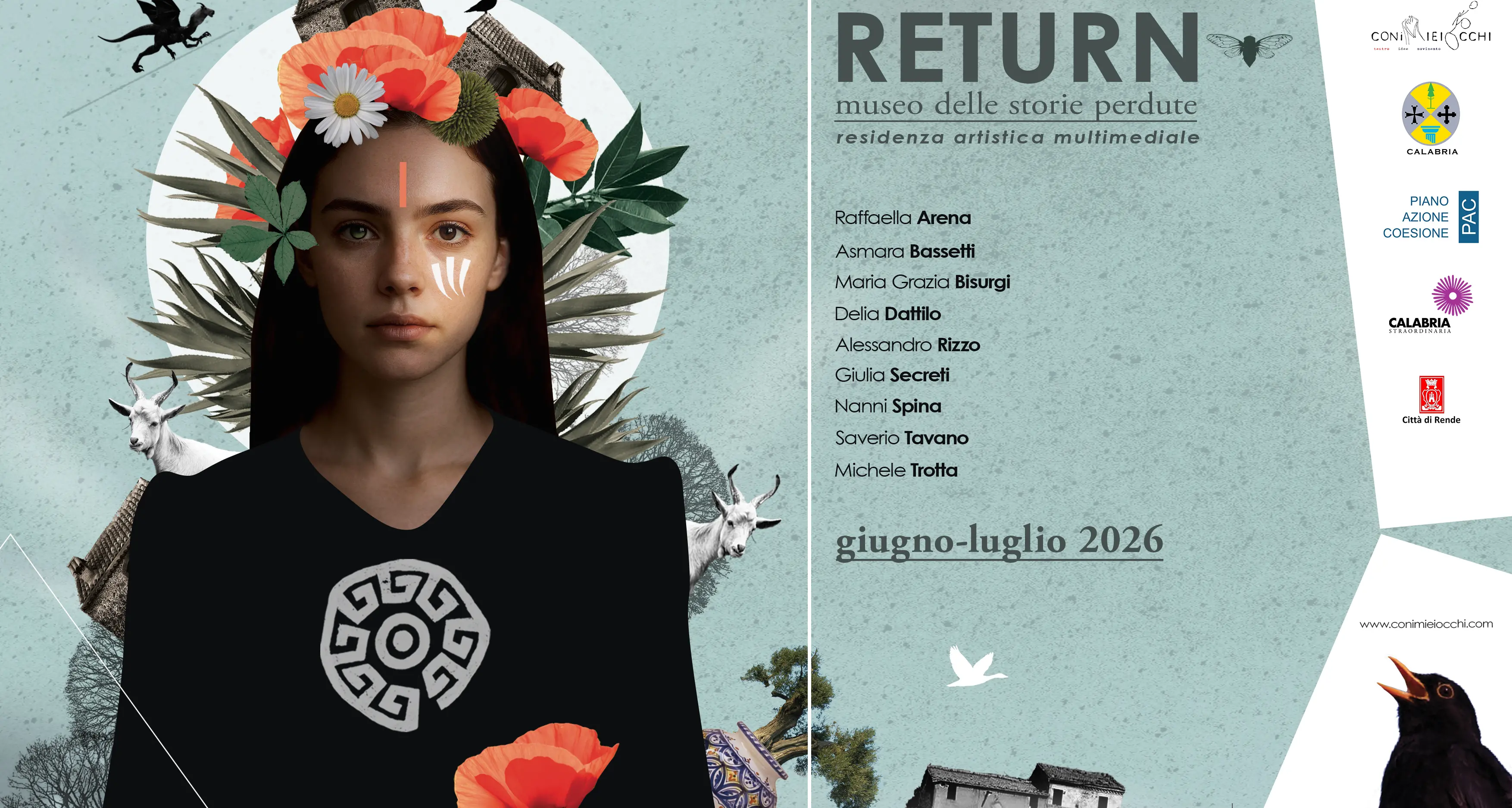 Return, il progetto che trasforma il centro storico di Rende in una residenza artistica a cielo aperto\n