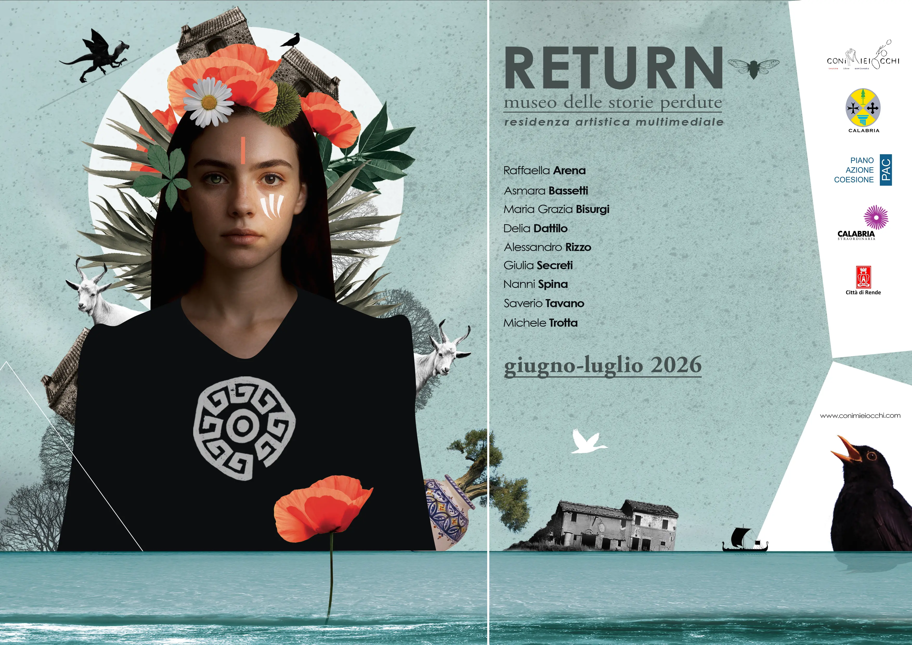 Return, il progetto che trasforma il centro storico di Rende in una residenza artistica a cielo aperto\n