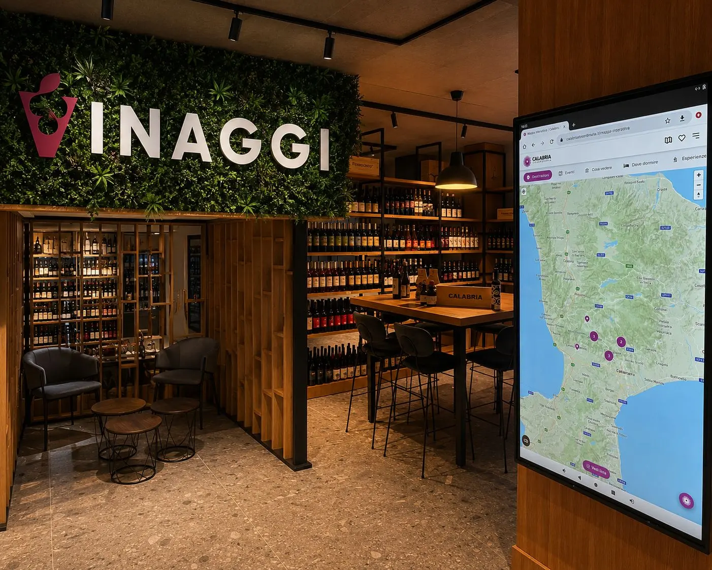 La rivoluzione dell’Ia\u00A0arriva anche nel settore enologico:\u00A0Vinaggi è la prima enoteca immersiva con sommelier in store e virtuali\n