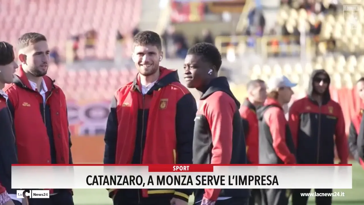 Catanzaro, a Monza serve l'impresa