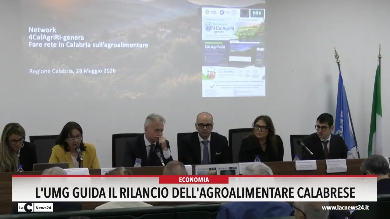 L'Umg guida il rilancio dell'agroalimentare calabrese