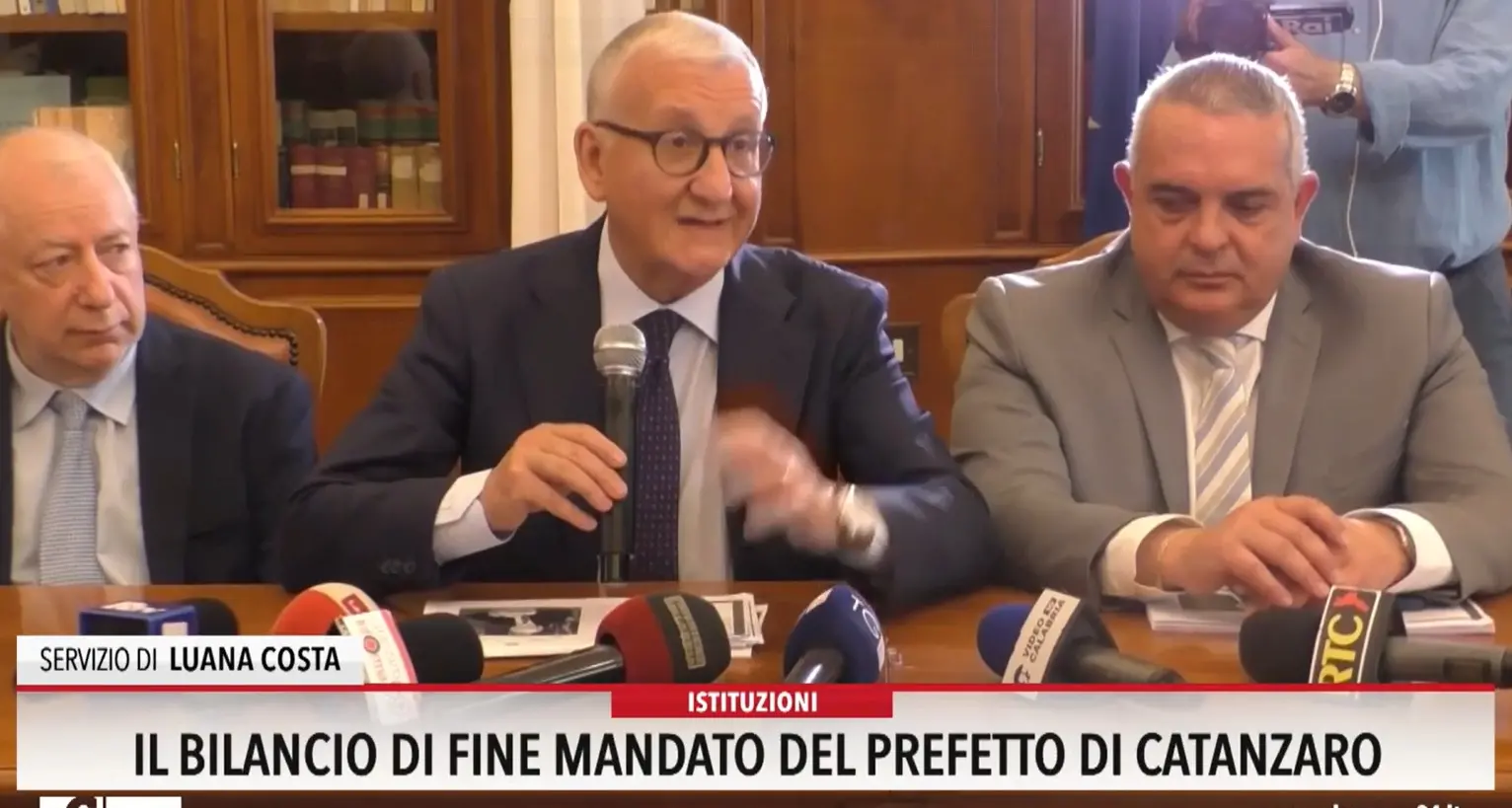 Il bilancio di fine mandato del prefetto di Catanzaro