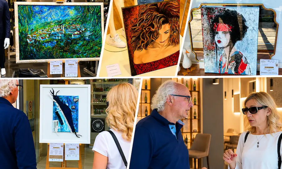 L’arte entra nelle vetrine: Corigliano Rossano diventa una galleria a cielo aperto