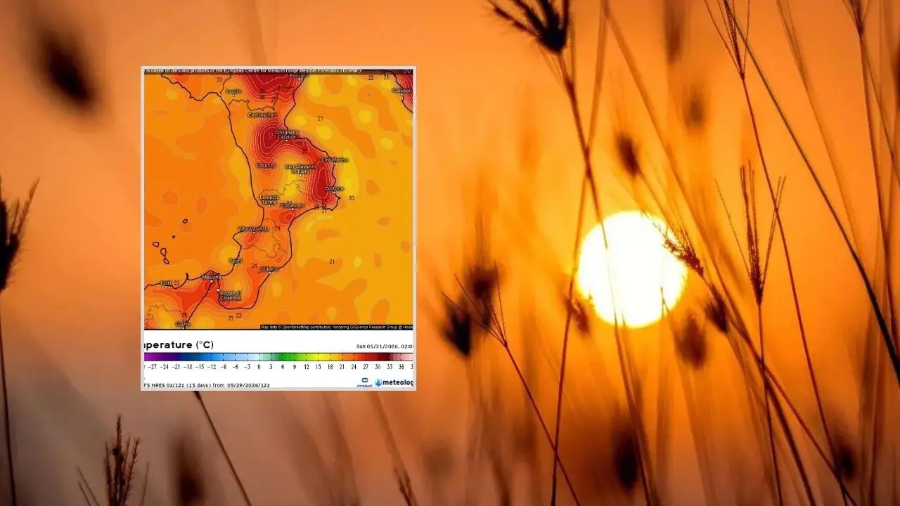 Temporali in archivio, in Calabria torna l’estate con temperature fino a 31 gradi nel weekend: ecco dove\n