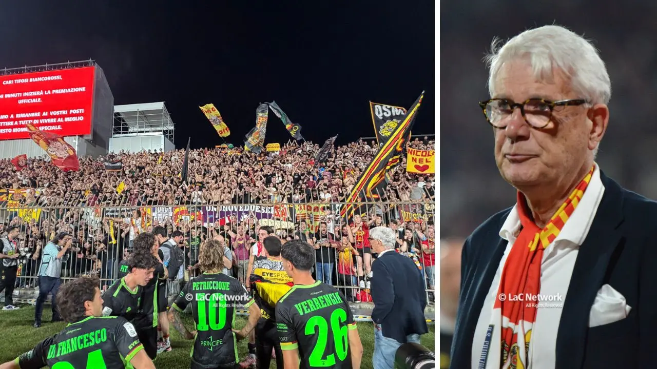 <p>Us Catanzaro, a Monza sfuma il sogno promozione. La moglie di Noto sui social: «<span style=\"color:hsl(0, 75%, 60%);\">La Serie A è solo rinviata</span>»</p>