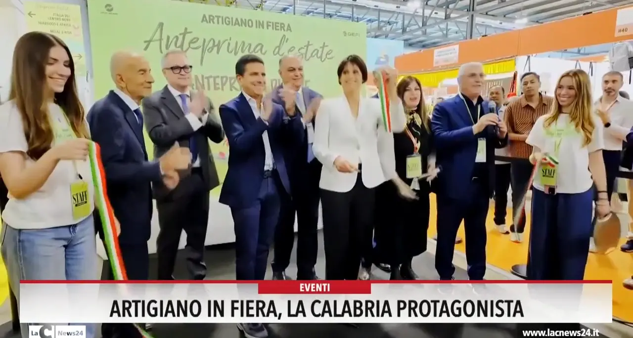 Artigiano in fiera, la Calabria protagonista