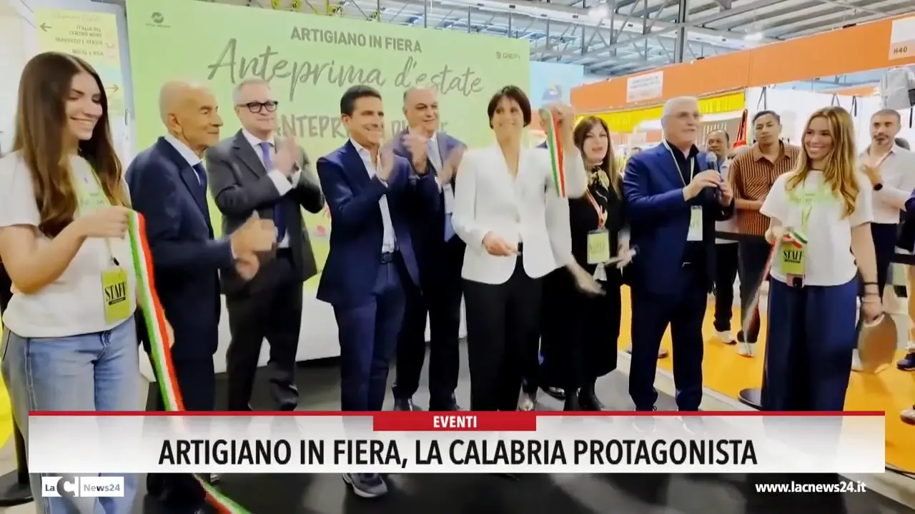 Artigiano in fiera, la Calabria protagonista