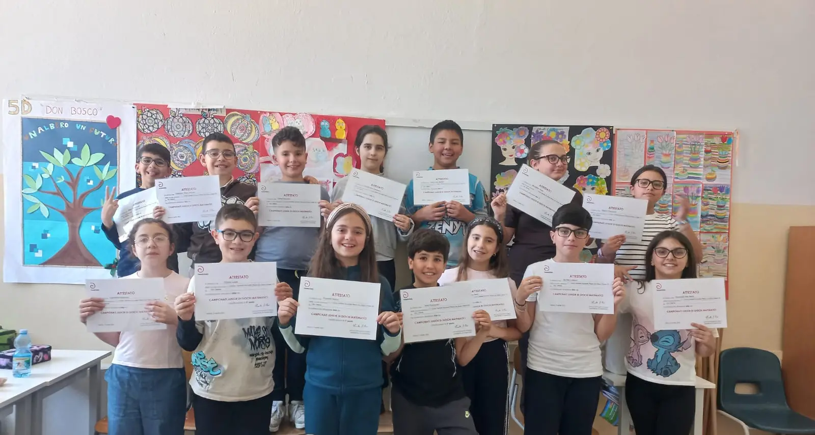 Campionati Junior dei Giochi Matematici, brillano gli alunni del plesso Don Bosco di Vibo Valentia\n