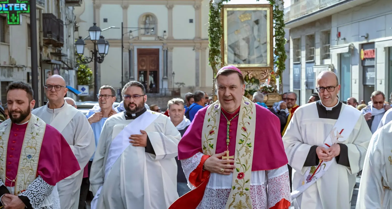 Calorosa accoglienza in Città per il Quadro della Madonna di Porto: «Maria è qui in mezzo a noi»