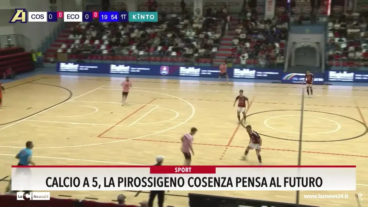 Calcio a 5, la Pirossigeno Cosenza pensa al futuro
