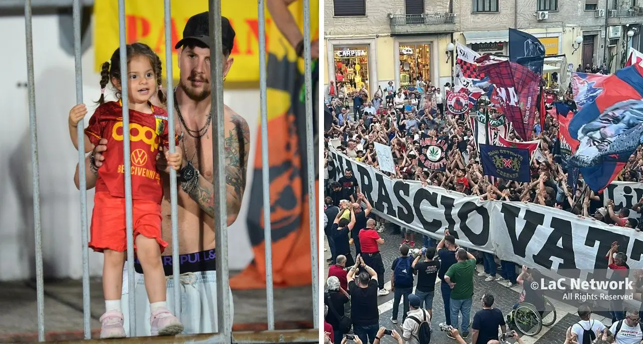 Catanzaro sogna con una bambina, Cosenza protesta con una piazza: vince la passione