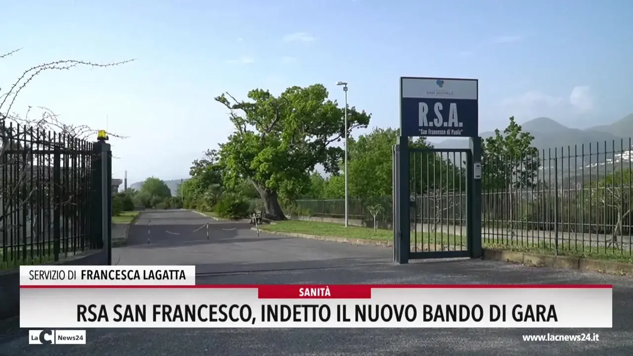 Rsa San Francesco, indetto il nuovo bando di gara