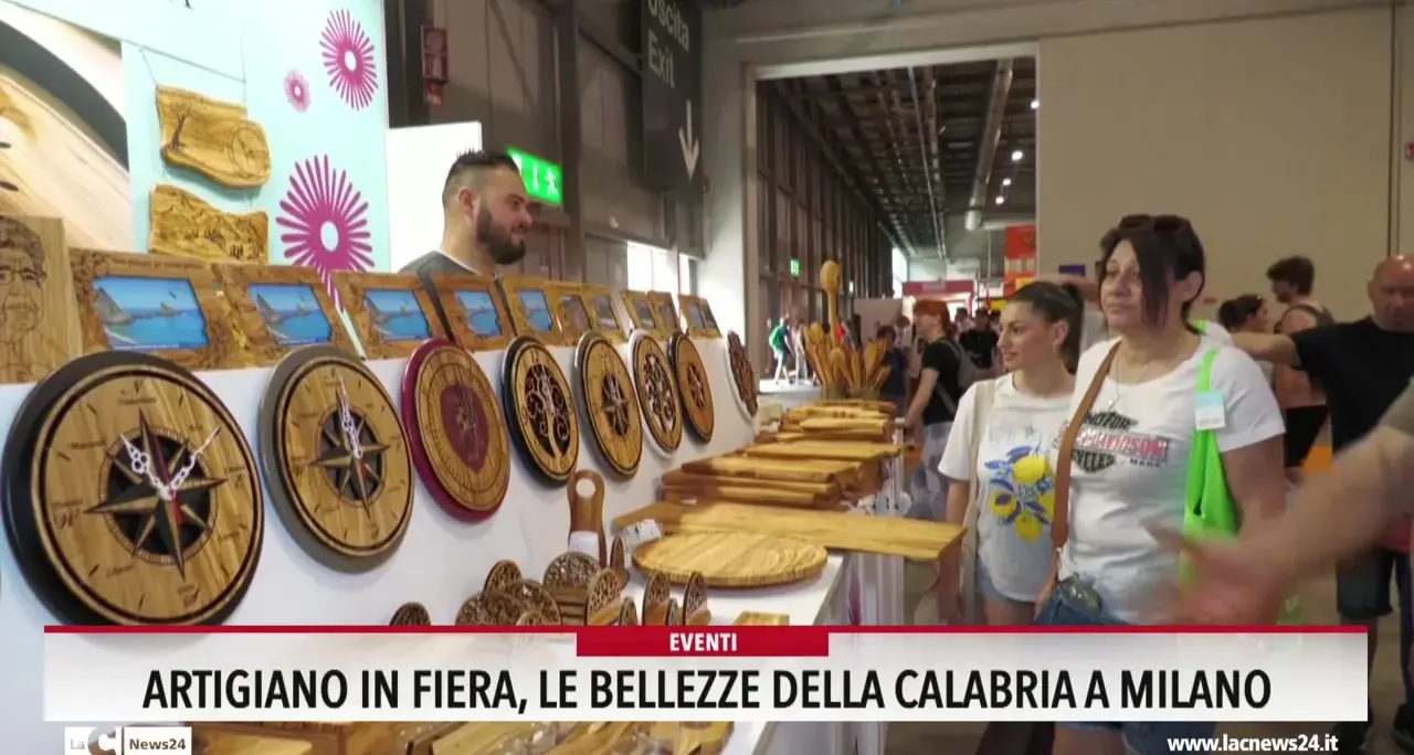 Artigiano in fiera, le bellezze della Calabria a Milano