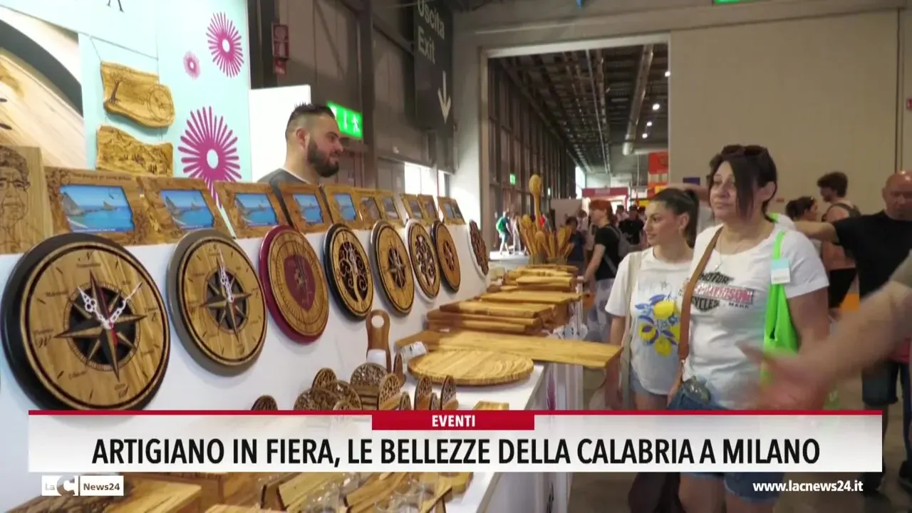 Artigiano in fiera, le bellezze della Calabria a Milano
