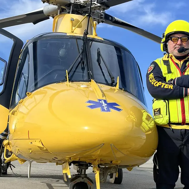Dall'intuizione di Mancini alle grandi emergenze: va in pensione Gagliardi, il medico dell'elisoccorso\n