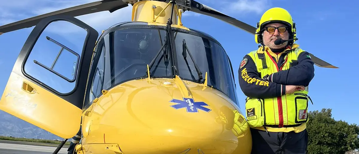 Dall'intuizione di Mancini alle grandi emergenze: va in pensione Gagliardi, il medico dell'elisoccorso\n