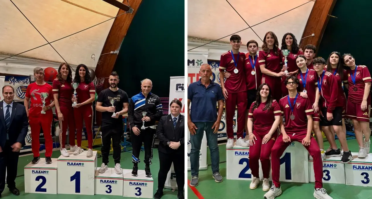 Karate,\u00A0Fortitudo 1903 domina a Vibo: primo posto regionale e otto qualificati ai Campionati italiani juniores\n
